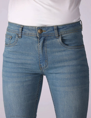 Skinny Fit Jeans With Top Stitches