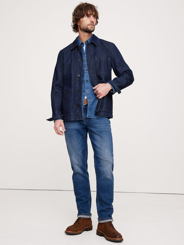 G-O-O-D F-E-L-L-O-W
(mid blu) slim fit.