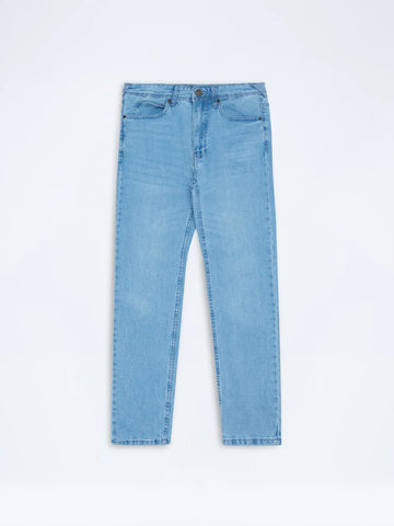 LIGHT BLUE JEANS STRAIGHT FIT