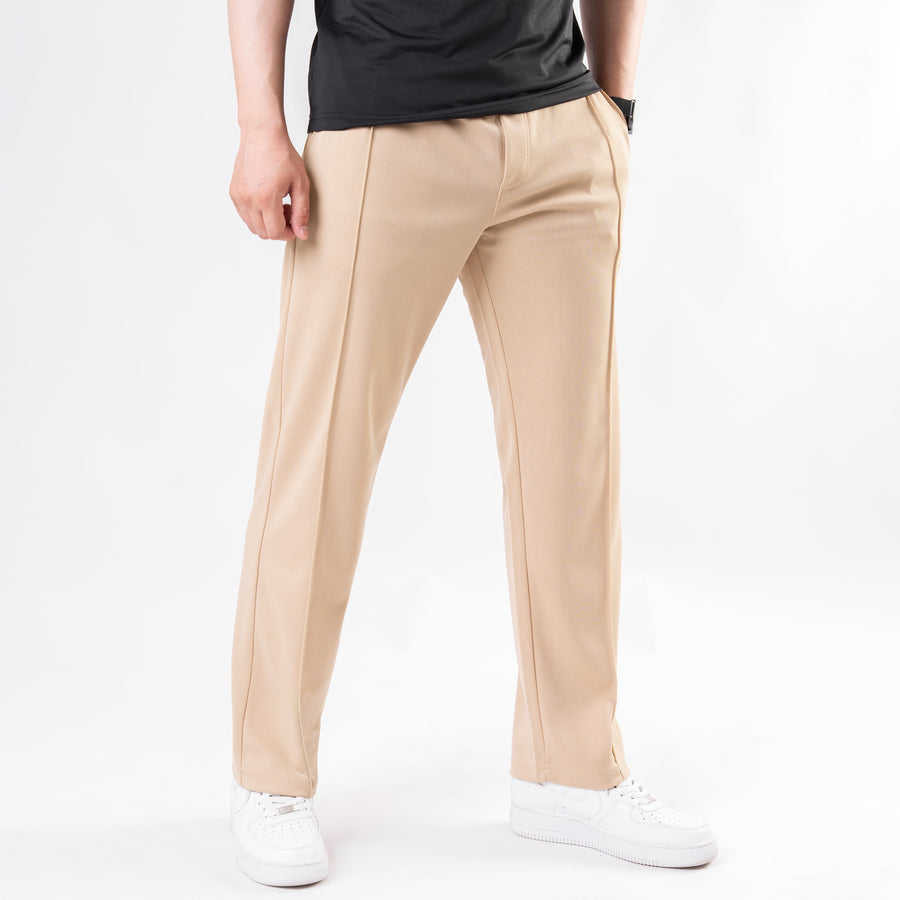 Imported waffle skin trouser