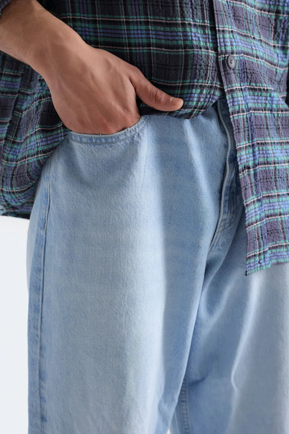 LIGHT BLUE JEANS RELAX FIT