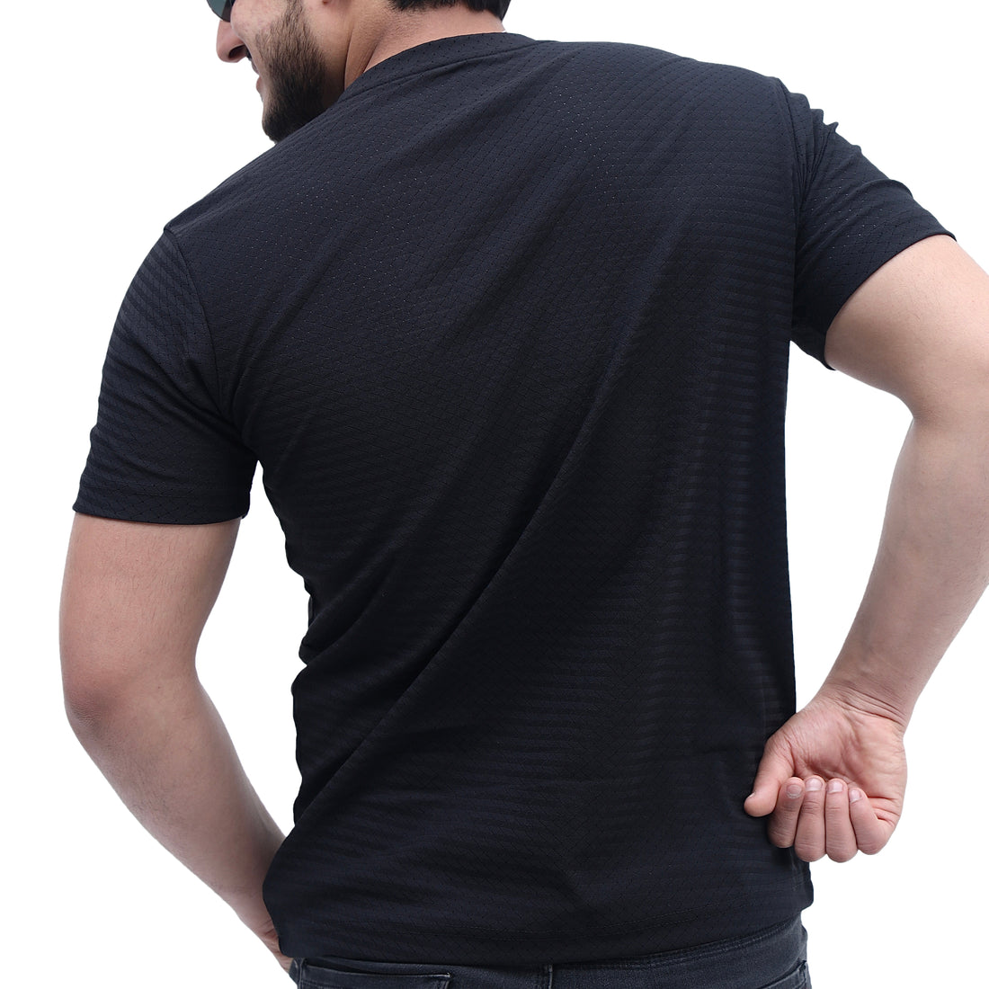 Black cotton Mash tees.
