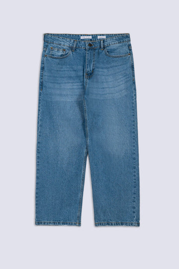 MID BLUE JEANS RELAX FIT