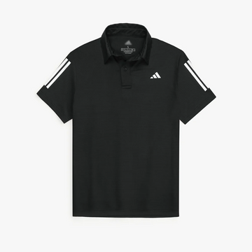 A-D-I-D-A-S BLACK MASH POLOS