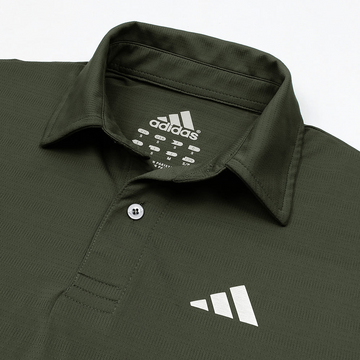 A-D-I-D-A-S BLACK POLOS IMPORTED