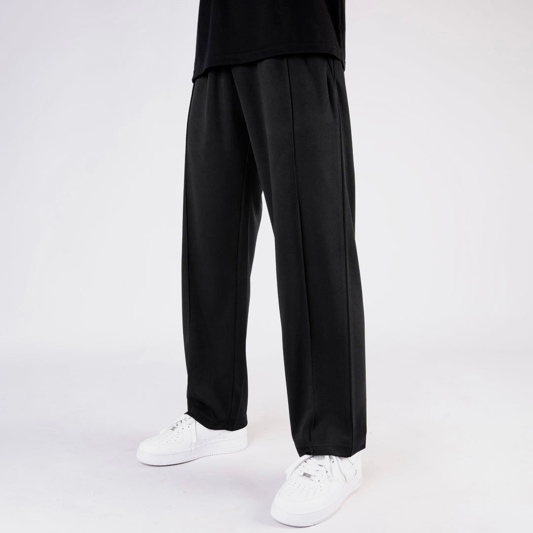 Imported waffle blk trouser