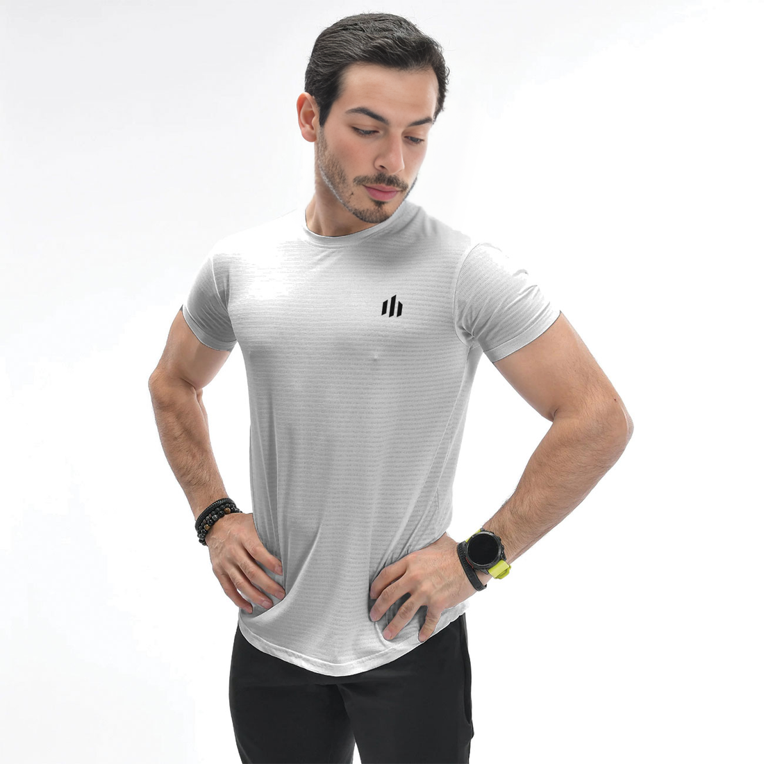 Imported light grey horizen tees