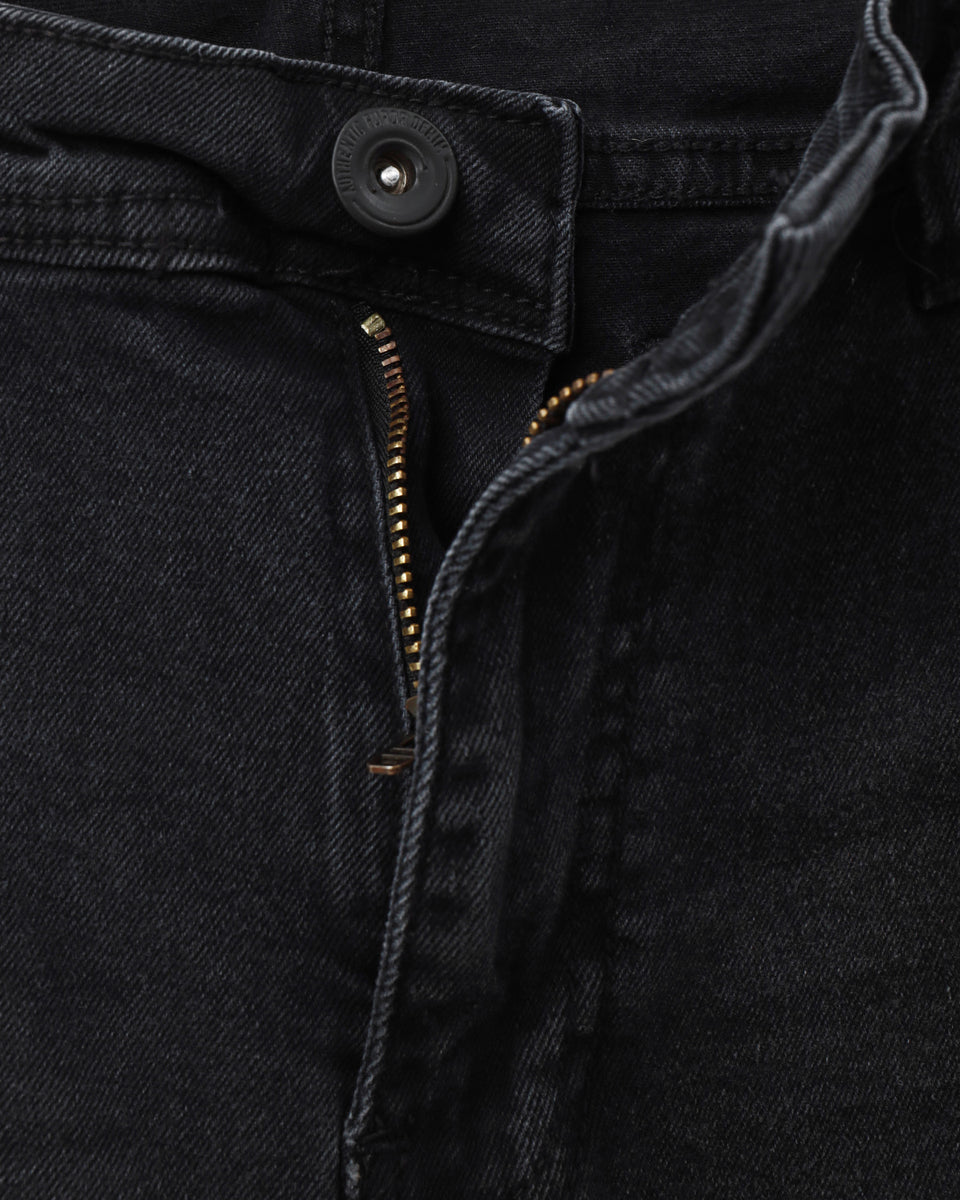 Stretch ( Mid-blk ) jeans slim-fit