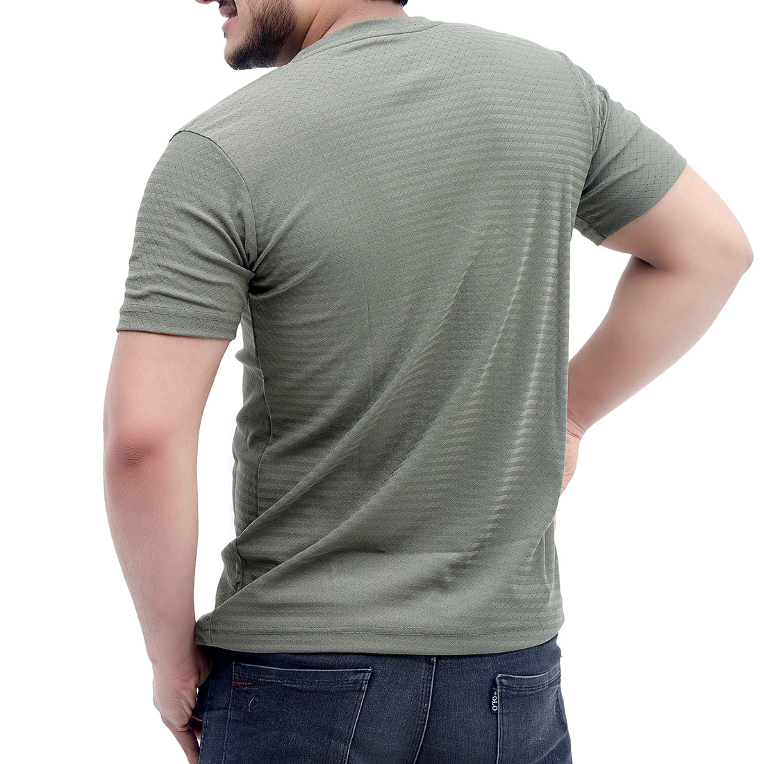 Olive cotton Mash tees.