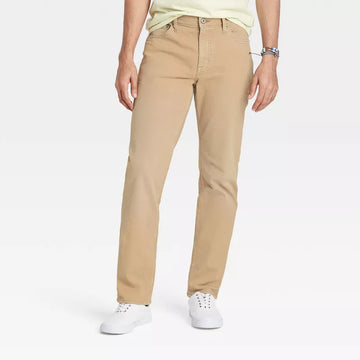 G-O-O-D   F-E-L-L-O-W (khaki) straight fit.